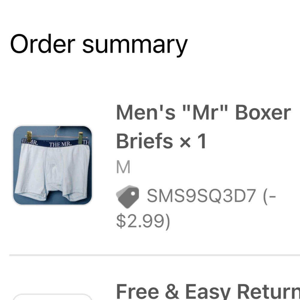 The “MR” boxers